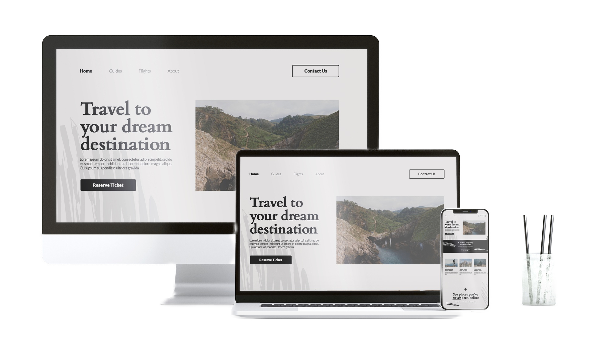 Responsive web design services - mobile responsive website design